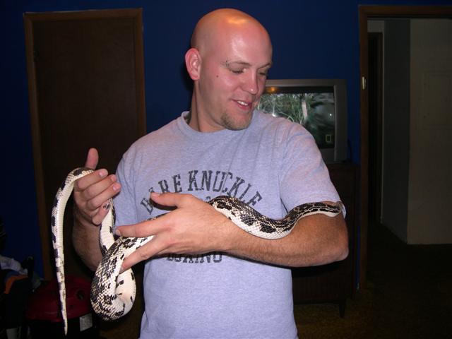 Dusty with Northern pine female.