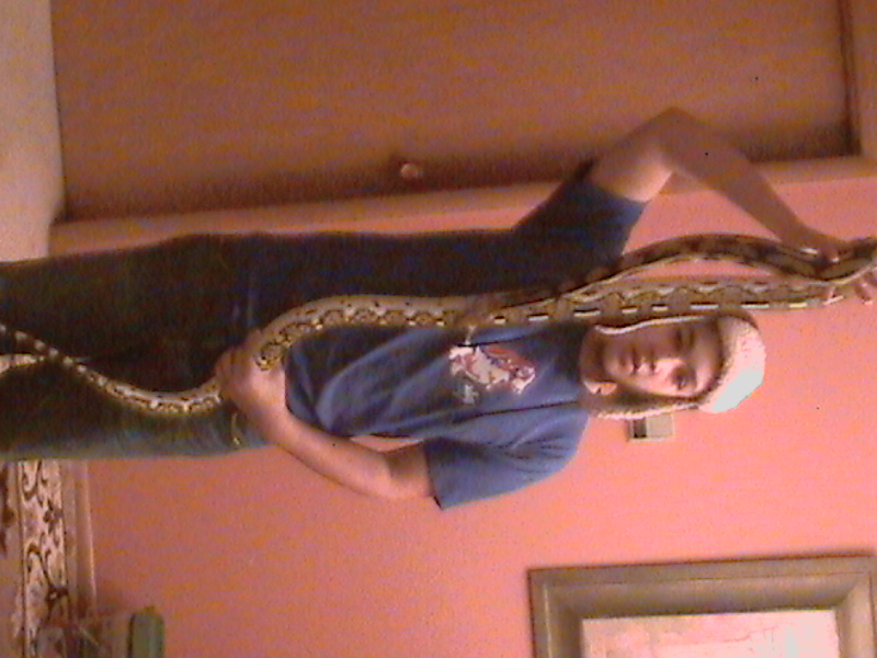 this gives u an idea on how big he is 2me