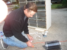 me working on the flex watt