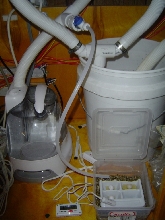 incubtion and humidification setup