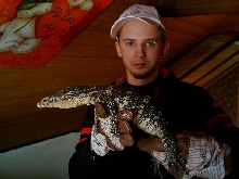 me and my  3.5 foot Watermonitor