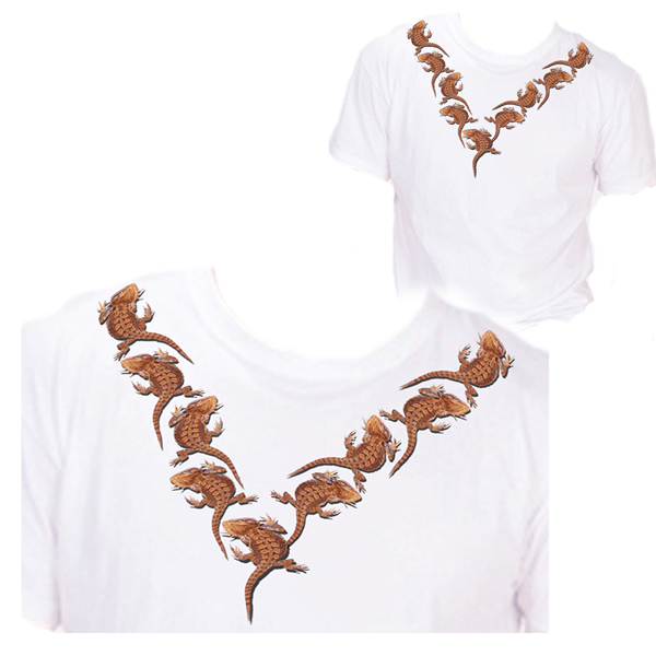 Bearded Dragon V-neck