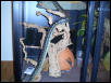 side view in cage