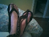 Making friends with my sandals