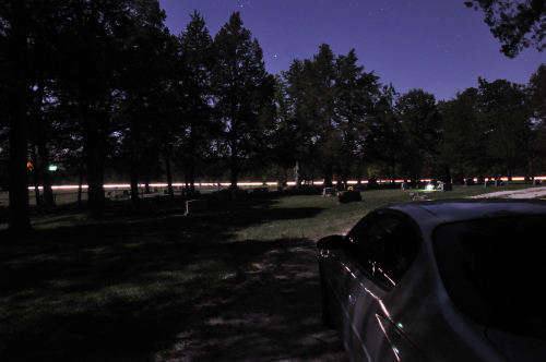 Taken in the pitch black