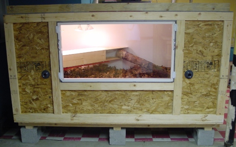 Water Monitor Cage