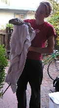 Spartacus out of the bath