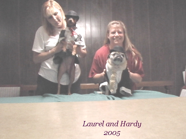 Lauerl and Hardy Halloween 2005