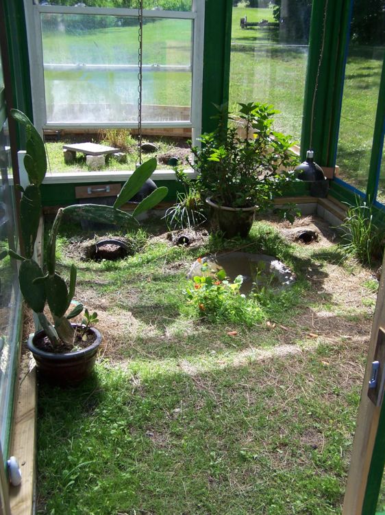 inside from doorway