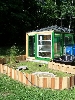 outdoor pen and house