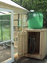 water collection for tort house