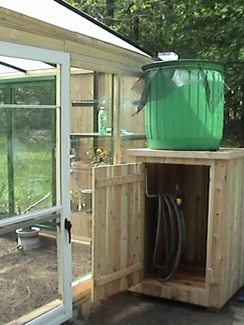 water collection for tort house