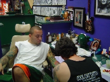 Finishing my other sleeve