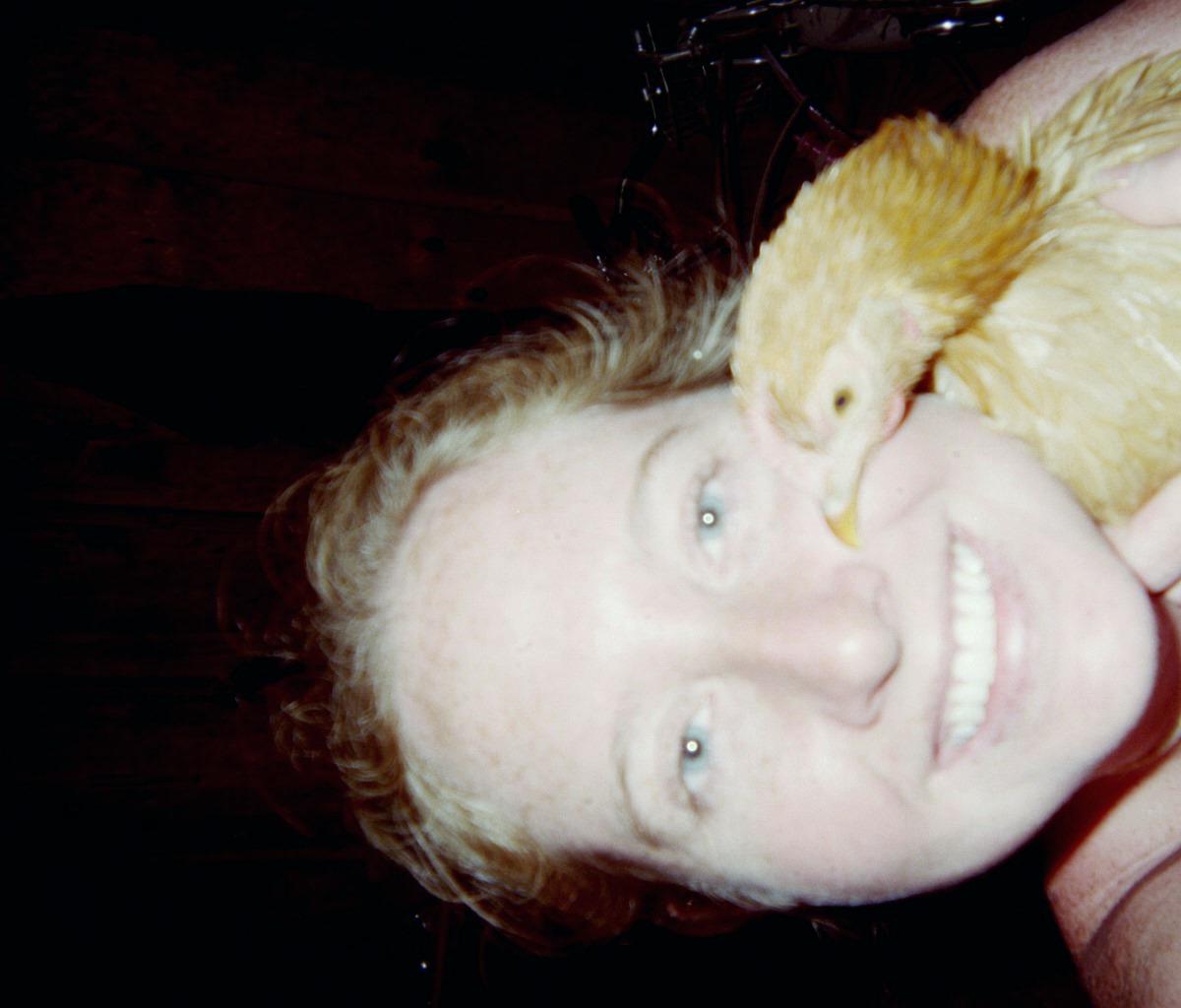 Me and my chicken Lux