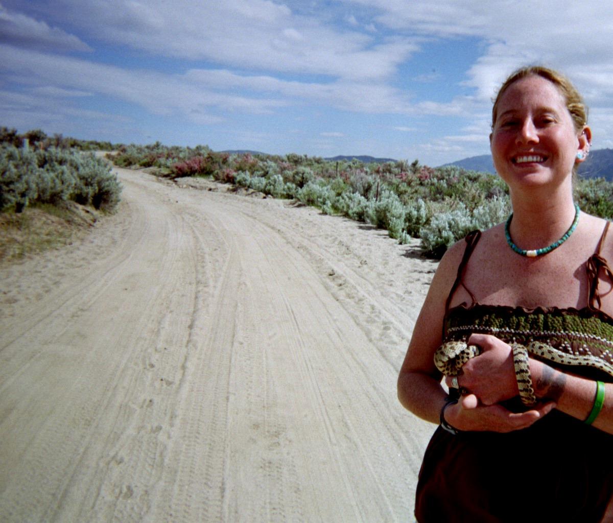 Me and a Gopher Snake