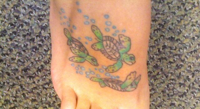 My turtle tattoo