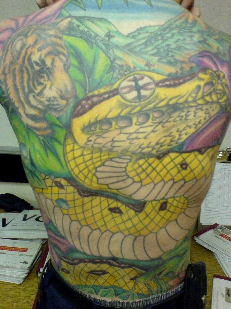 My Chondro backpiece
