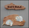 Fancy Rat Sign