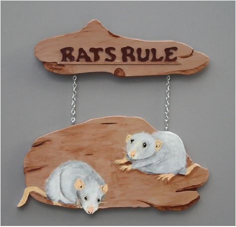 Fancy Rat Sign