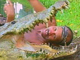 Costa Rican man tames croc