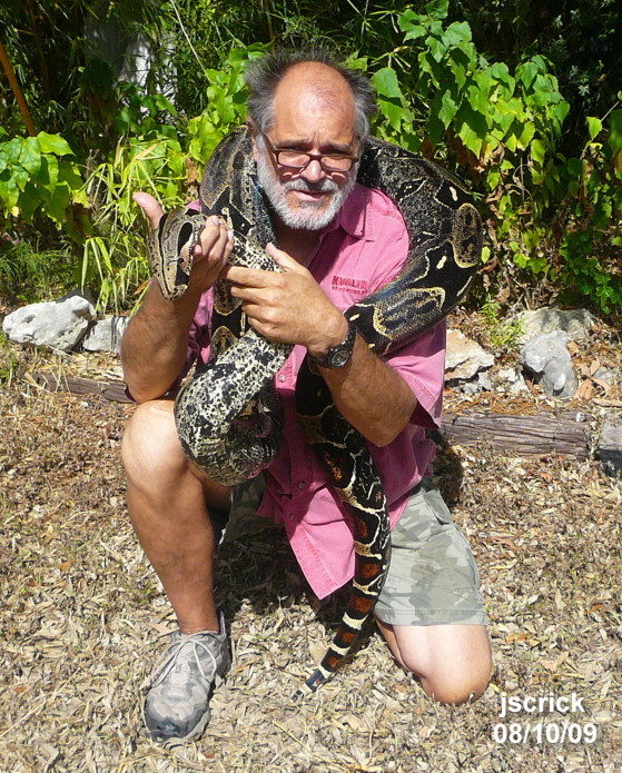 John with large female Peruvian