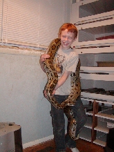 Leopard Burmese Python 2