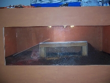 front of cage