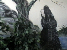 mural i did for a pet shop