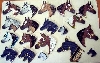 Horse pins