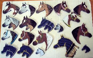 Horse pins