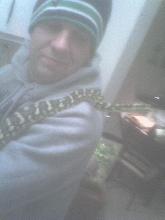 Sasha and my friend Daniel. he held his first snake! I'm proud