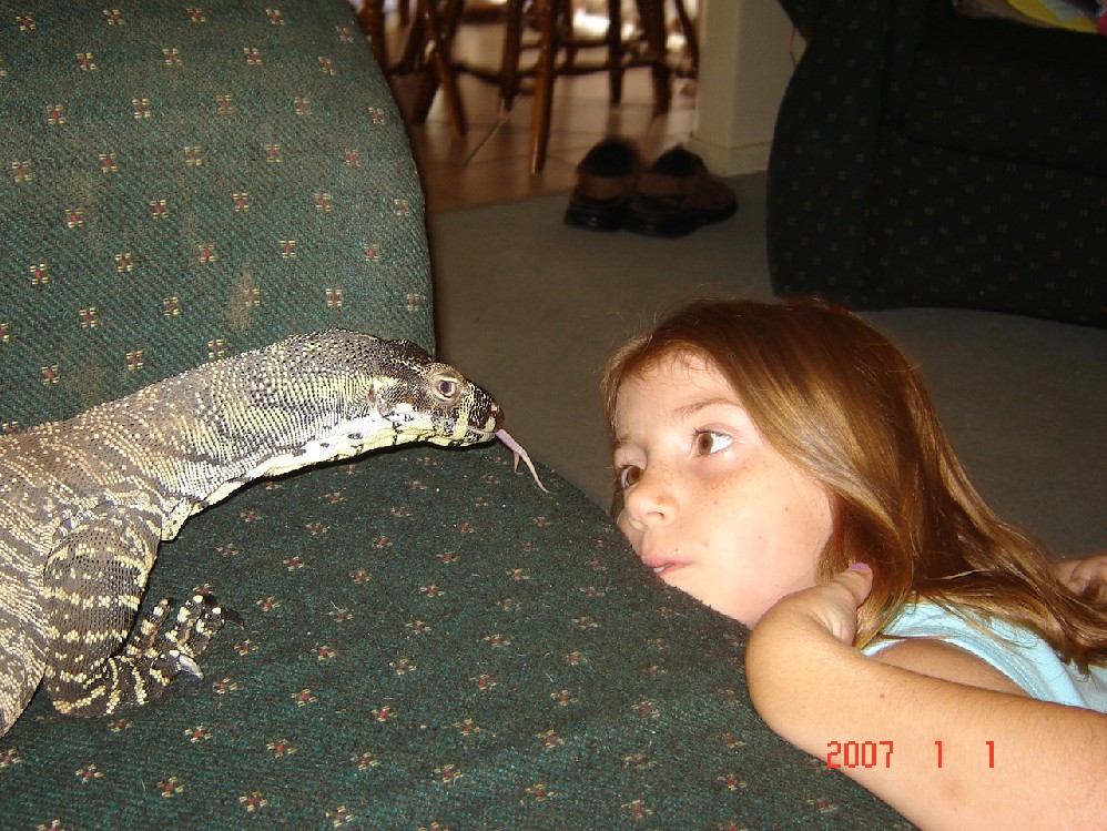 Wally and our daughter Courtney