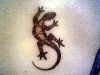 Lizard tattoo