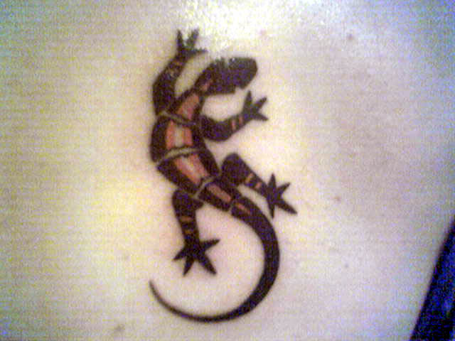 Lizard tattoo