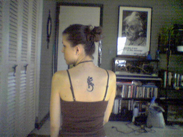 Lizard tattoo