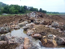 Top part of water fall