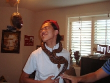 Mikey with Roxey