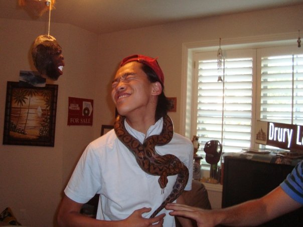 Mikey with Roxey