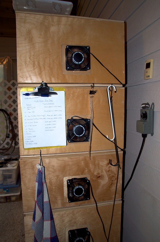 Axial exhaust fans from Grainger