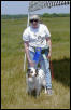 Suzie takes 1st place in Started sheep!
