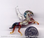 A glass pegasus