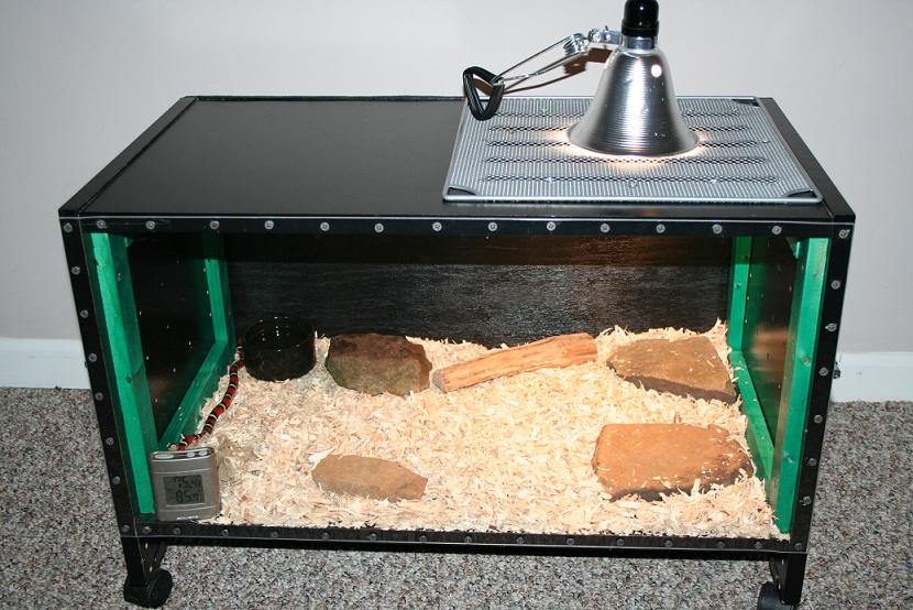 Converted T.V. Stand