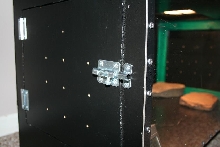 Door to T.V. cart cage