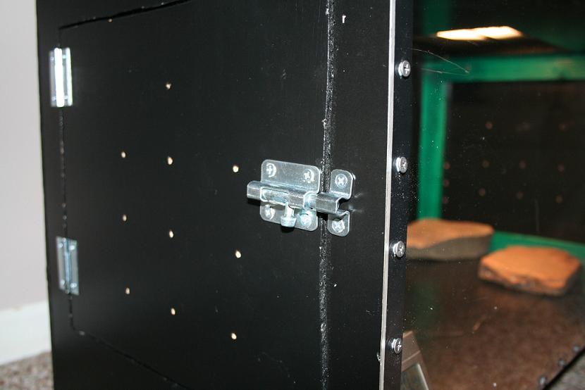 Door to T.V. cart cage