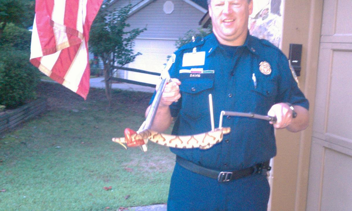 Snake Call nets a beautiful Copperhead