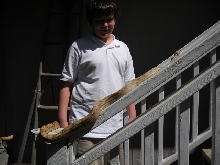 My Cousin and his EBV Hog Island