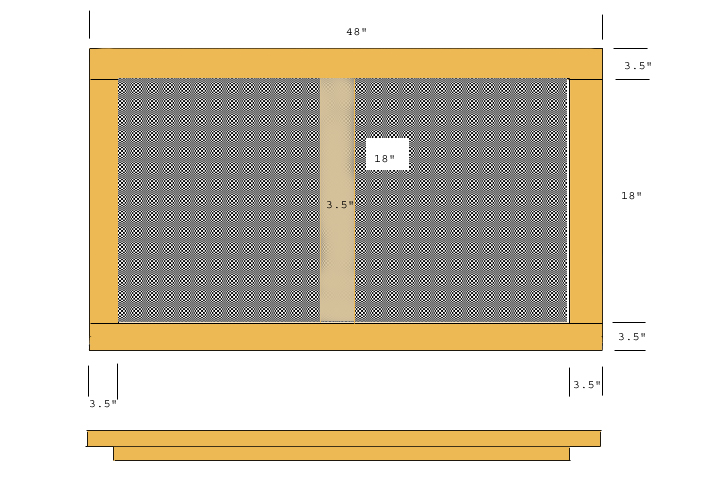 Screen Top for Cage