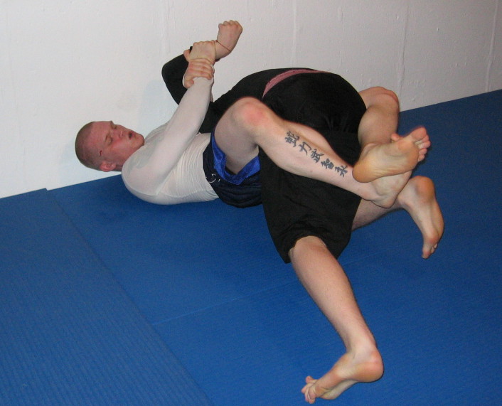 Applying the Kimura on my brother