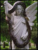 Fred in the the arms of angel.