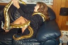 Ally and Super on Couch 4